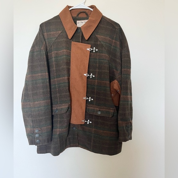 Free People We The Free Wool Barn Coat - Picture 4 of 15